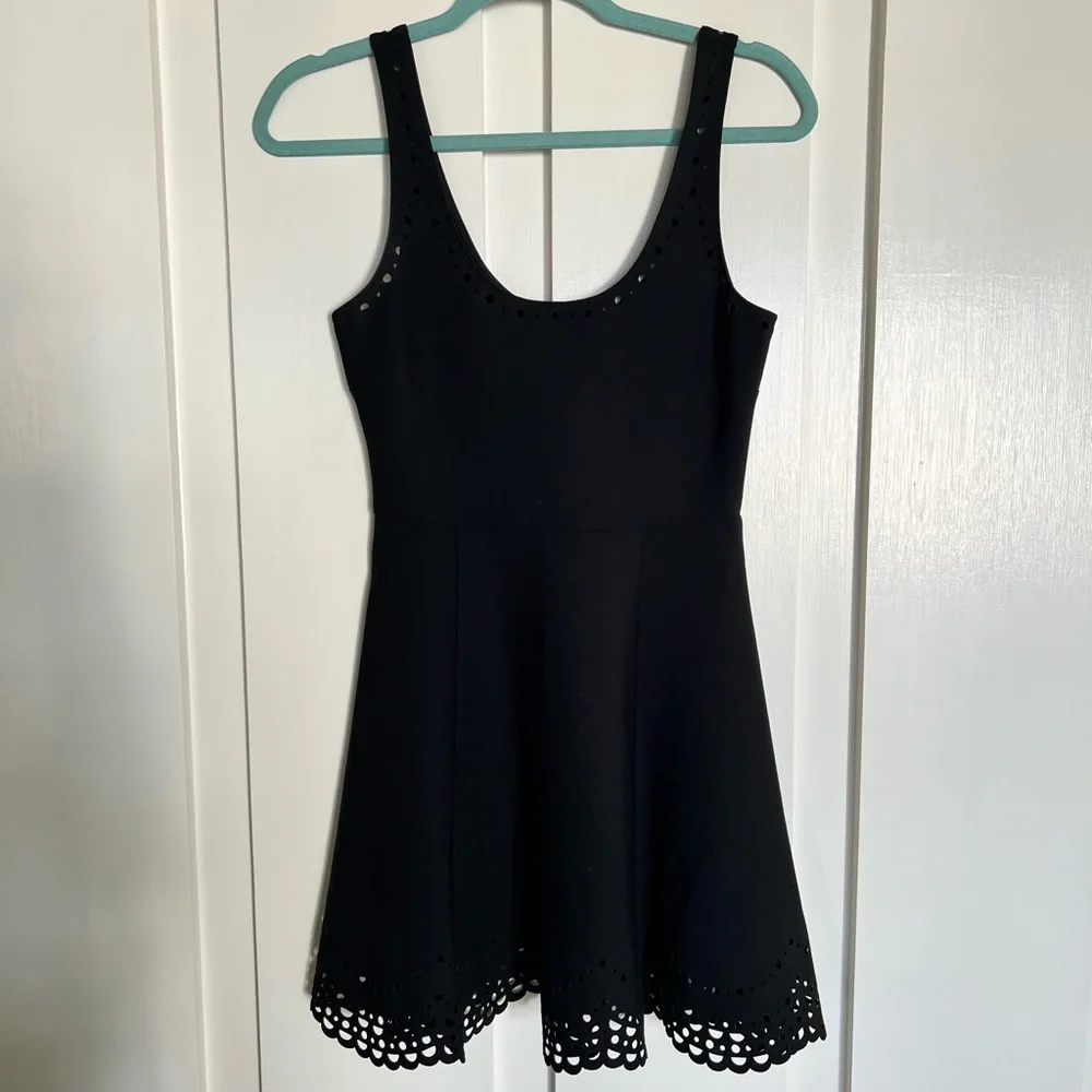 Elizabeth and James Scoop Neck Mini Dress - Picture 2 of 7